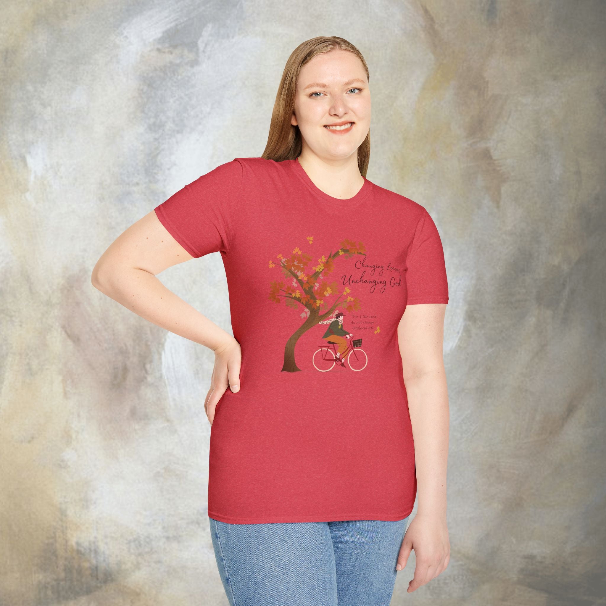 "Changing Leaves, Unchanging God" T-Shirt