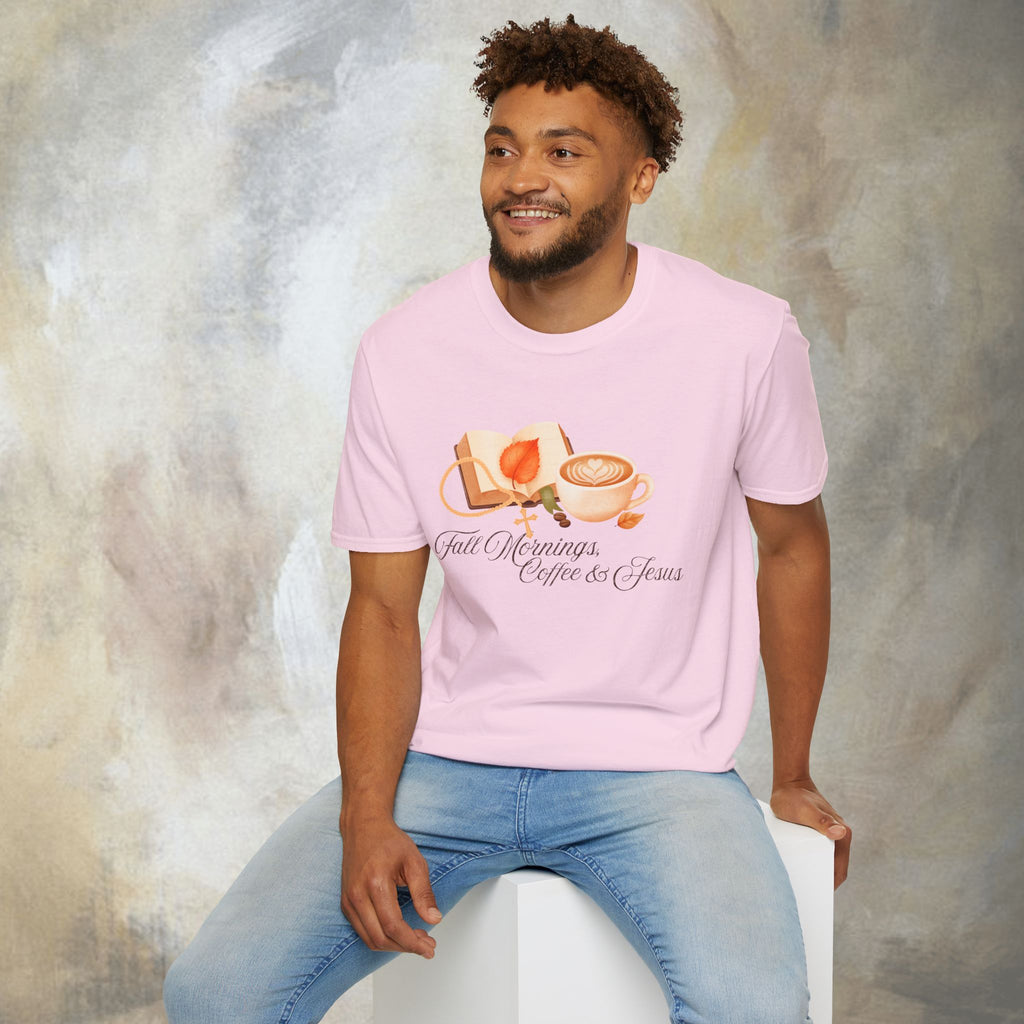 Fall Mornings Coffee T-Shirt