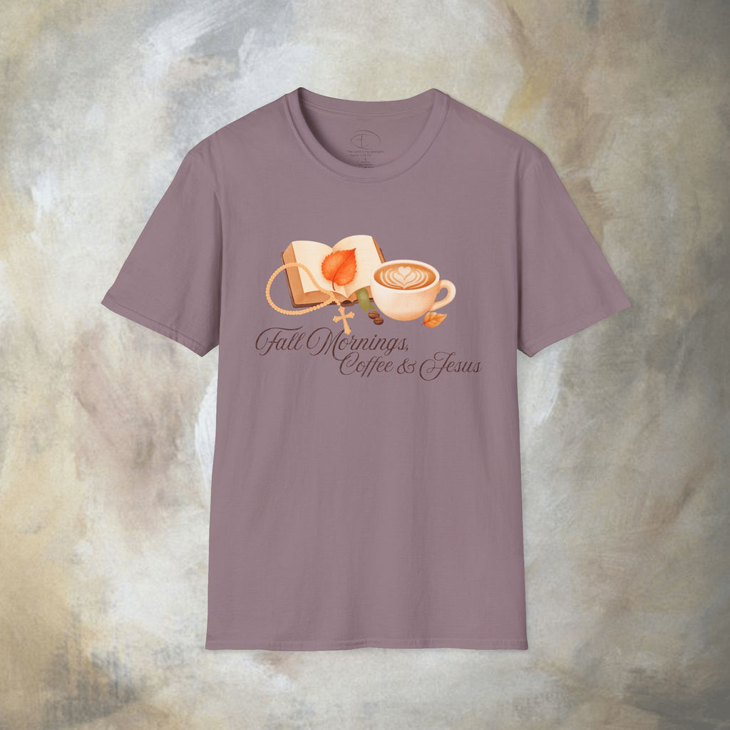 Fall Mornings Coffee T-Shirt