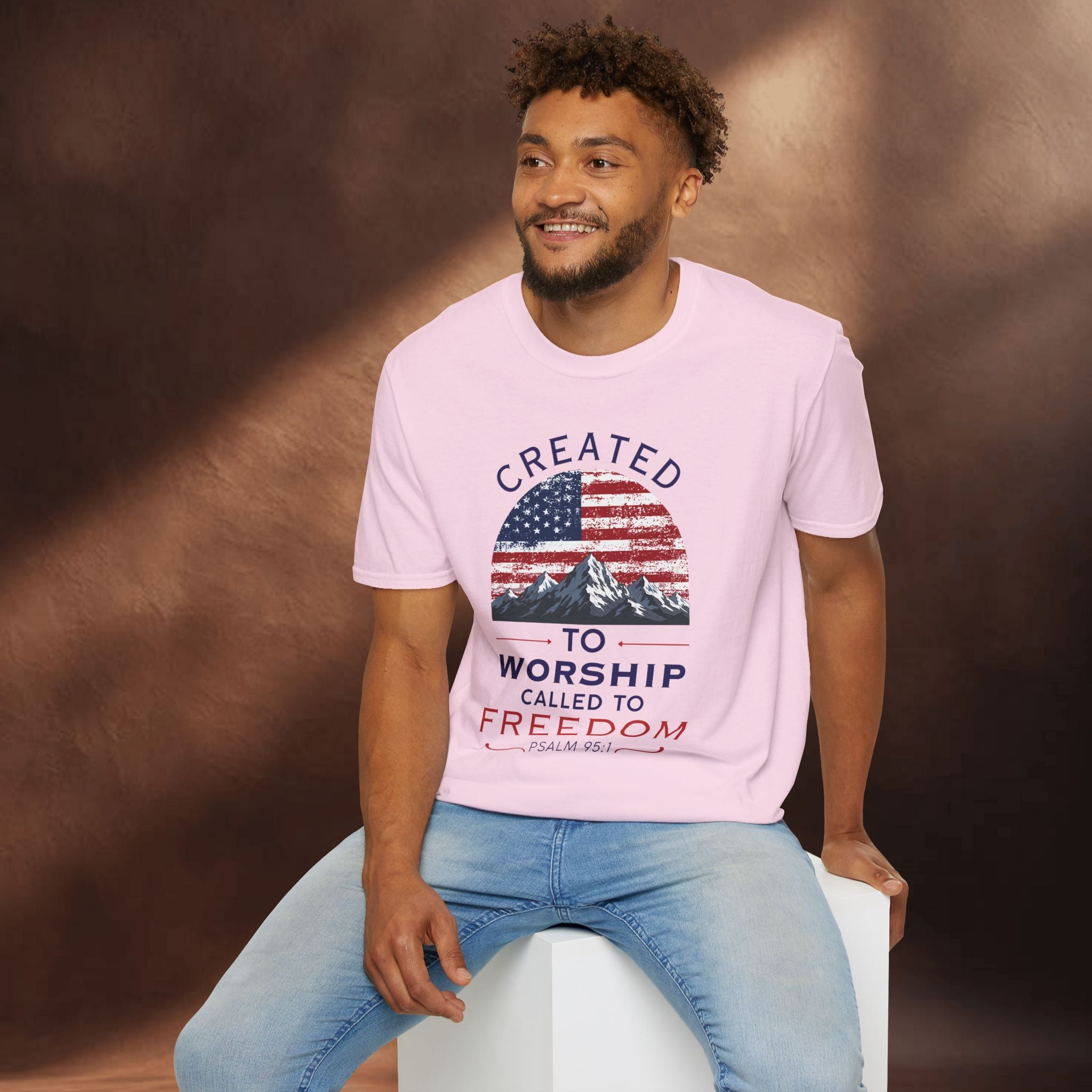Created to worship called to freedom T-Shirt