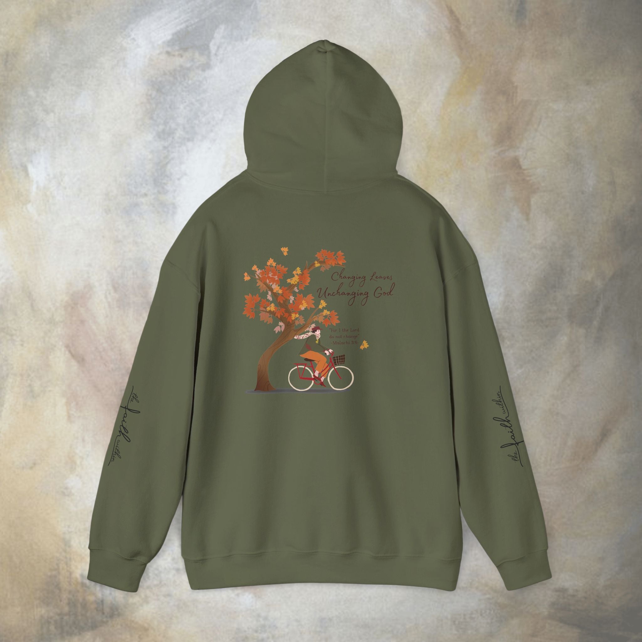 Changing Leaves, Unchanging God Hoodie
