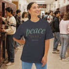 Peace Over Pressure Oversized Boxy T-Shirt