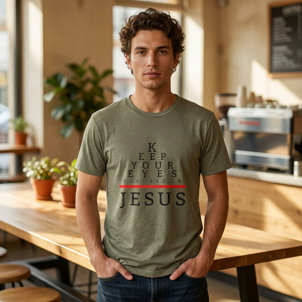 Keep Your Eyes Focused On Jesus T-Shirt