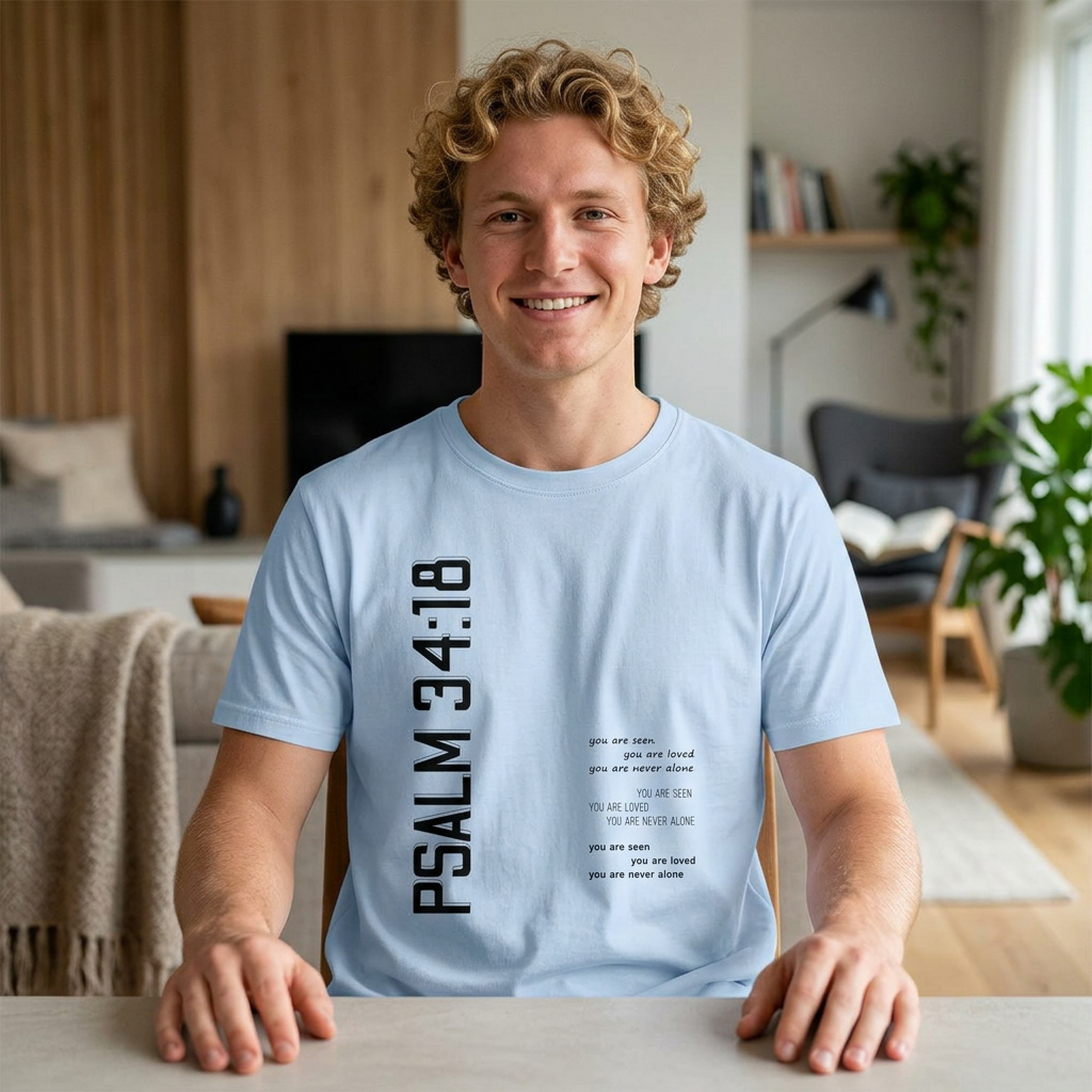 Psalm 34:18 T-Shirt