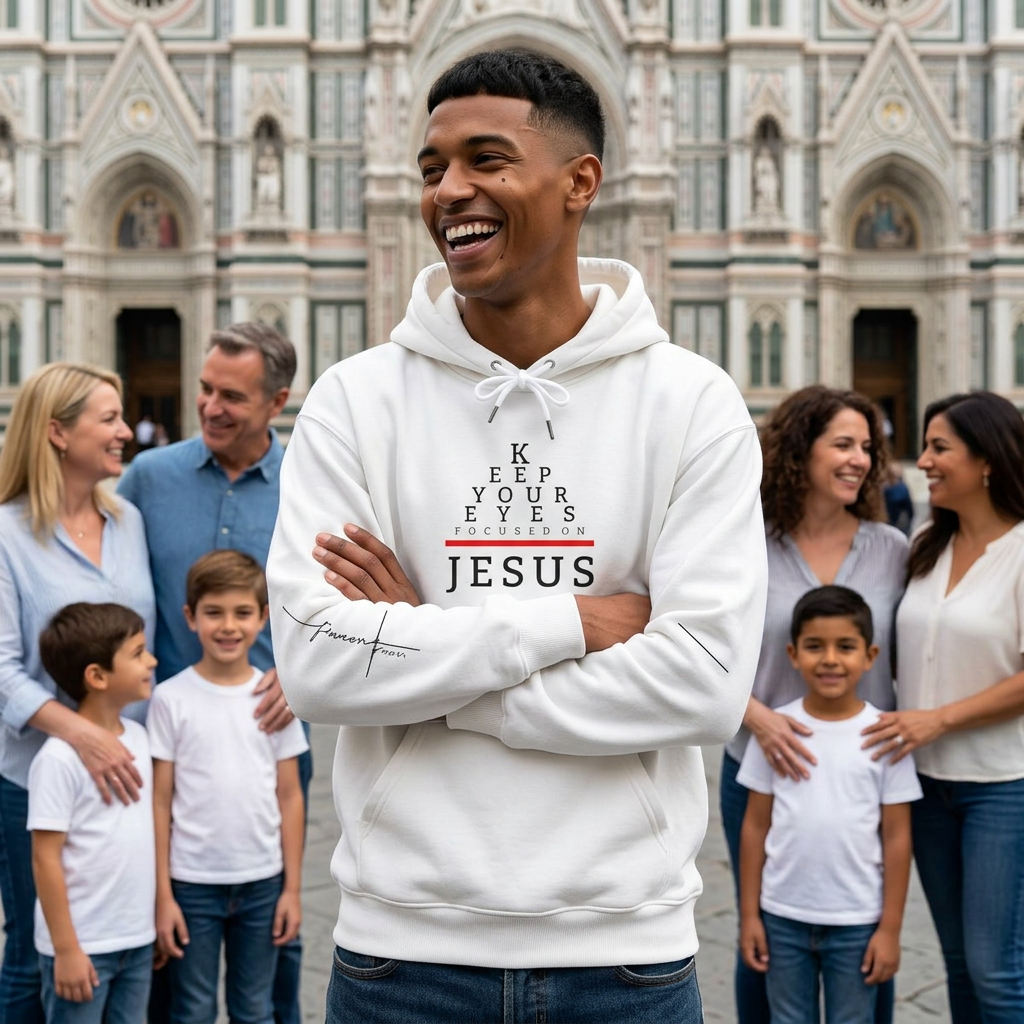 Keep Your Eyes On Jesus Hoodie