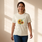 Jeremiah 29:11 T-shirt - Sunflower front