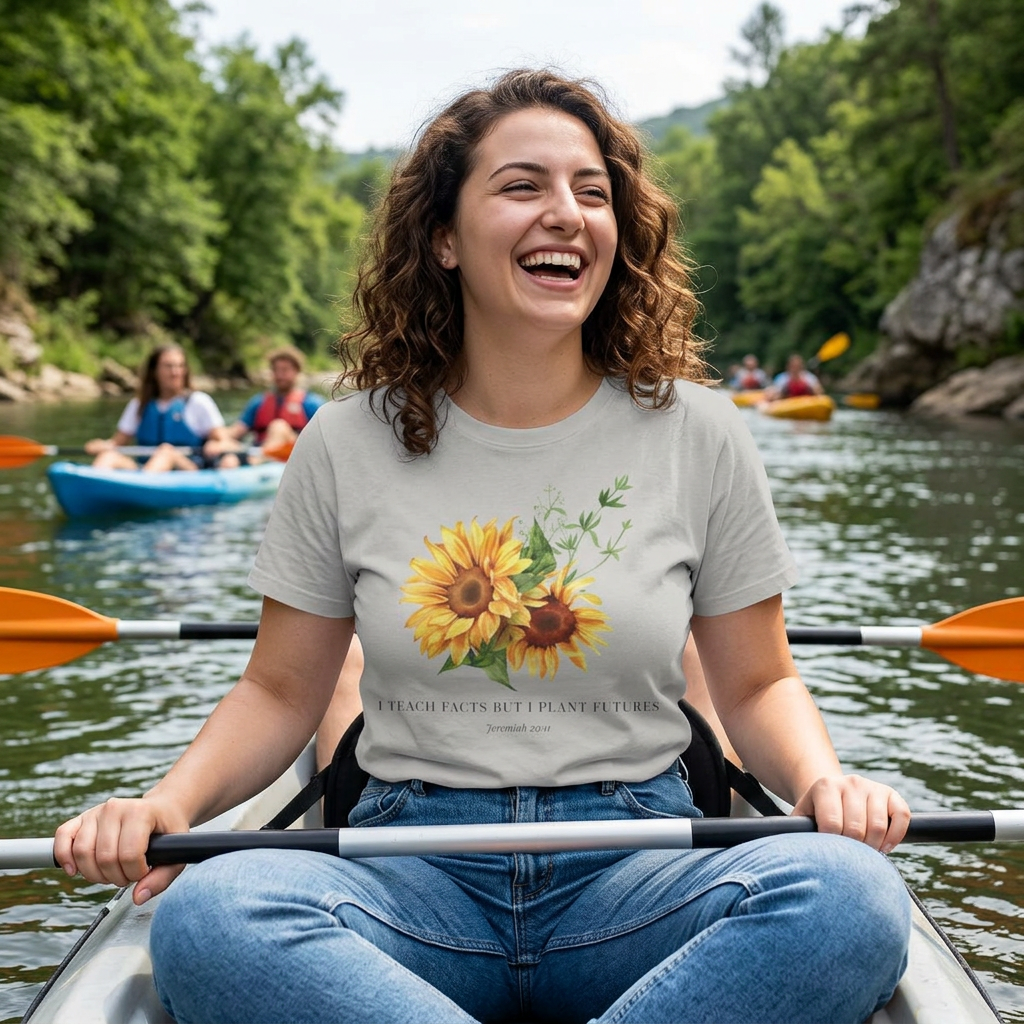 Jeremiah 29:11 T-shirt - Sunflower front