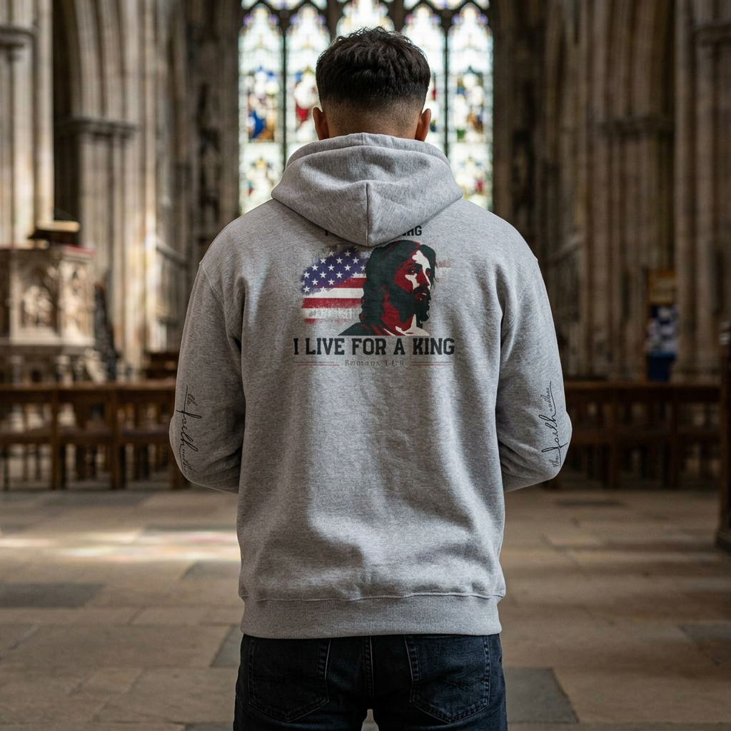 I Live For A King Hoodie
