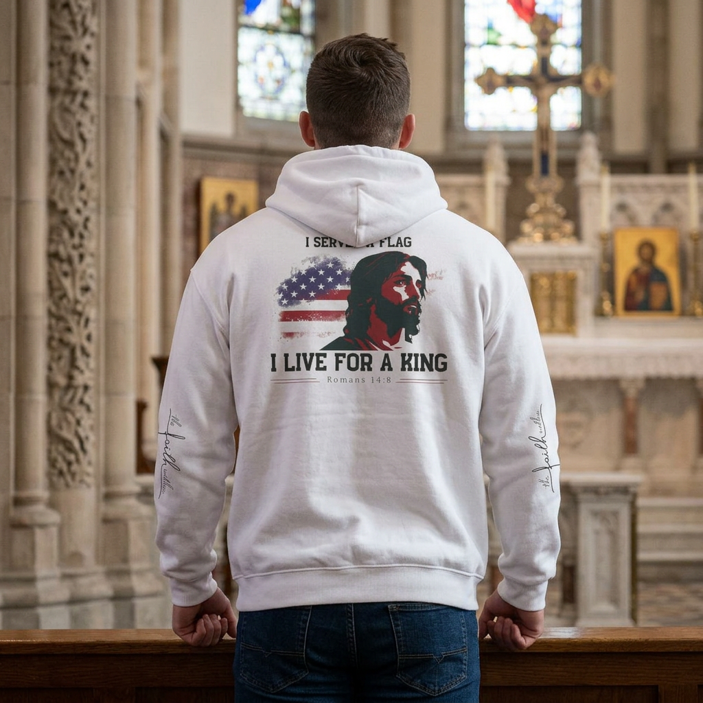 I Live For A King Hoodie
