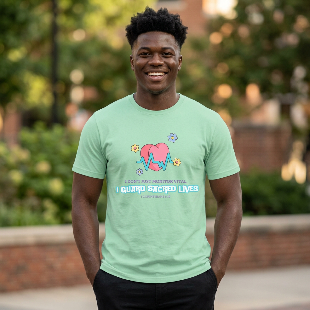 I guard sacred lives - Corinthians 6:19 T-shirt