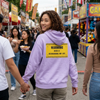 Warning: Jesus Is Rearranging My Life Hoodie