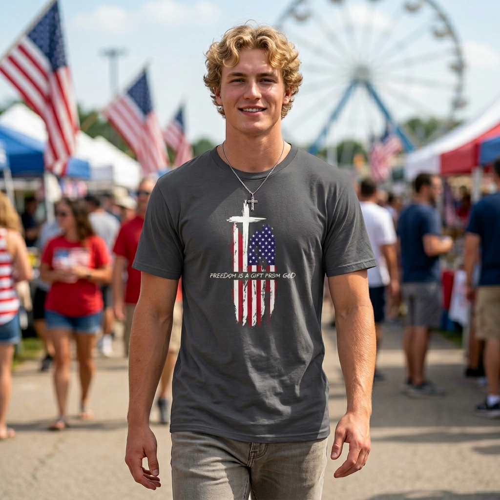 Freedom is a gift from God T-shirt