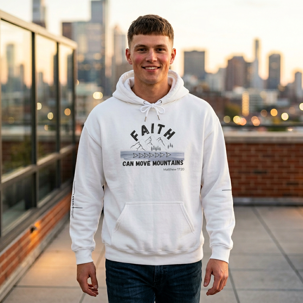 Faith Can Move Mountains Hoodie