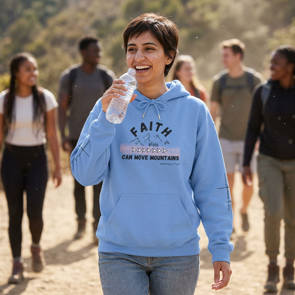 Faith Can Move Mountains Hoodie