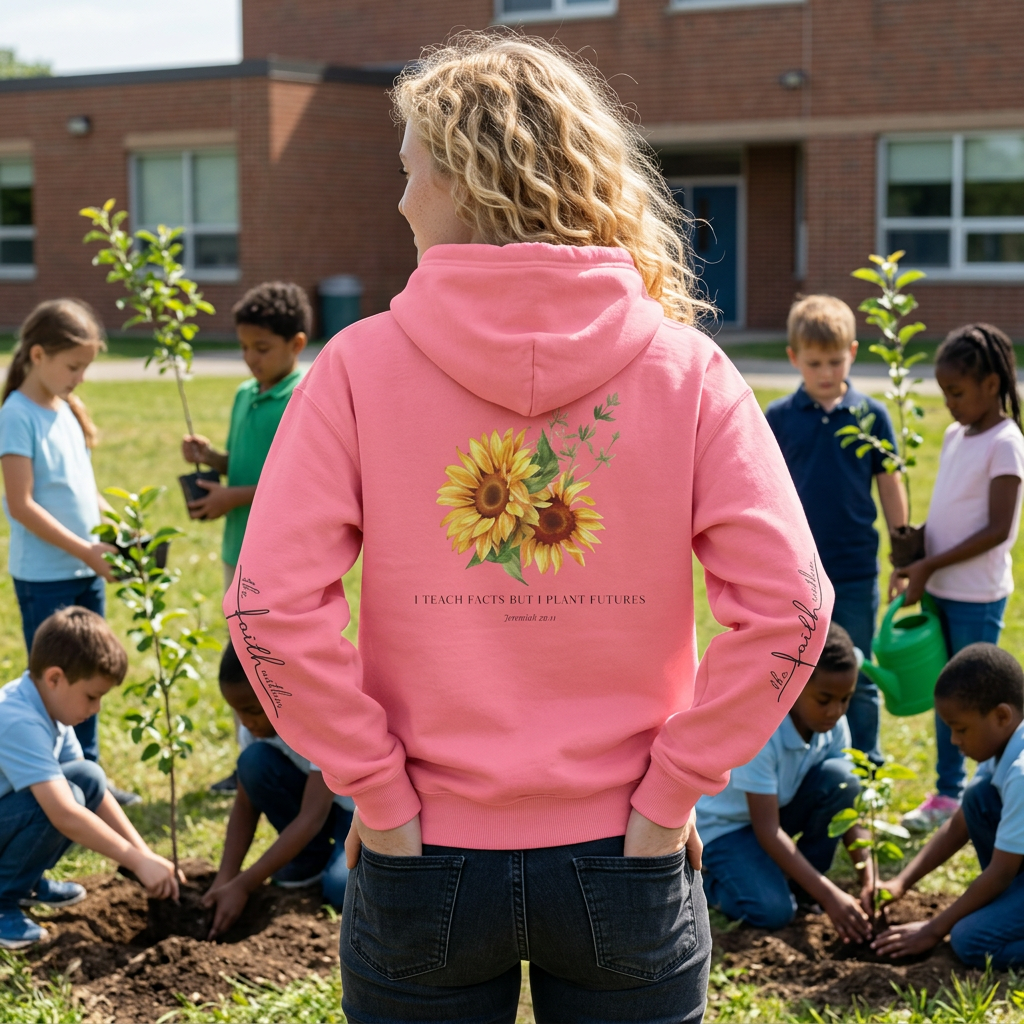I Teach Facts, But I Plant Futures Hoodie