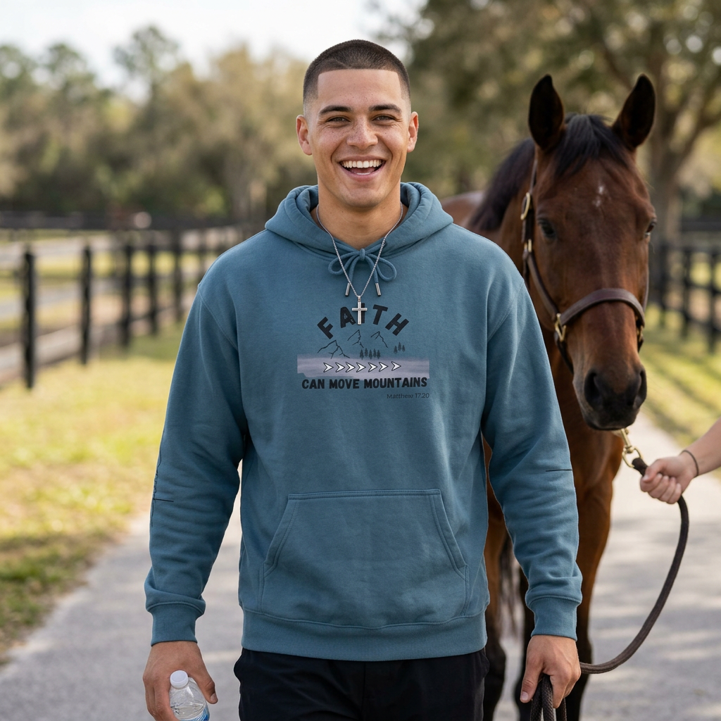 Faith Can Move Mountains Hoodie