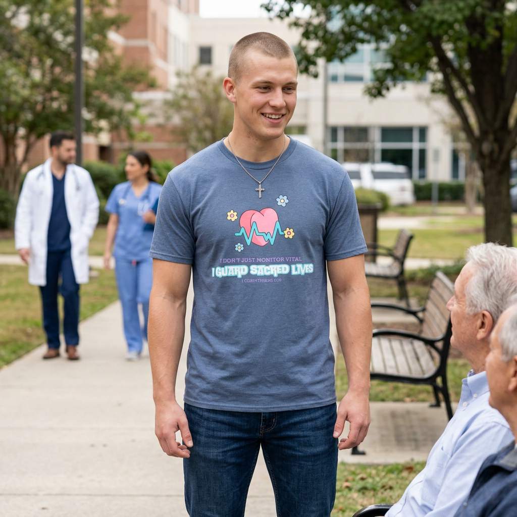 I guard sacred lives - Corinthians 6:19 T-shirt