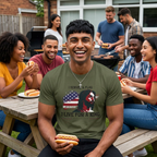 I Served a Flag, I Live for a King T-Shirt