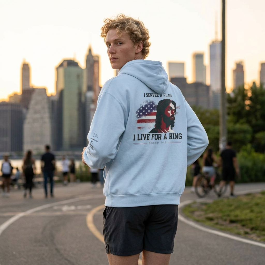 I Live For A King Hoodie