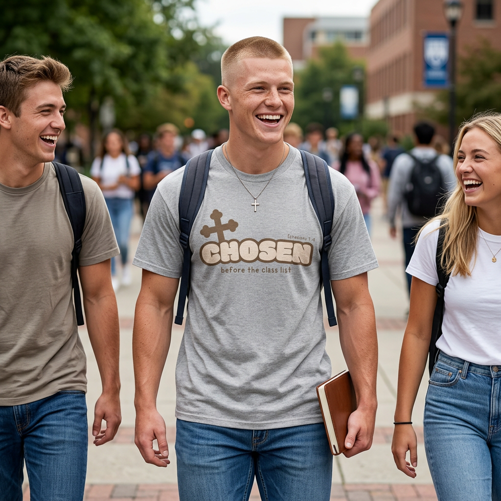 "Chosen before the class list" Oversized T‑Shirt
