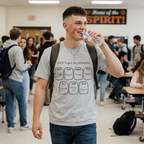 "GOD's got my schedule" Oversized Boxy T-Shirt