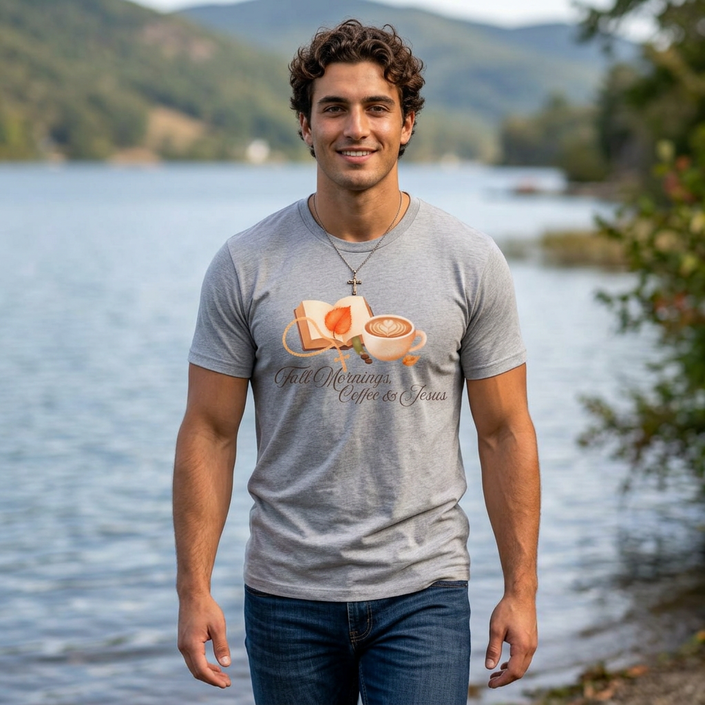 Fall Mornings Coffee T-Shirt