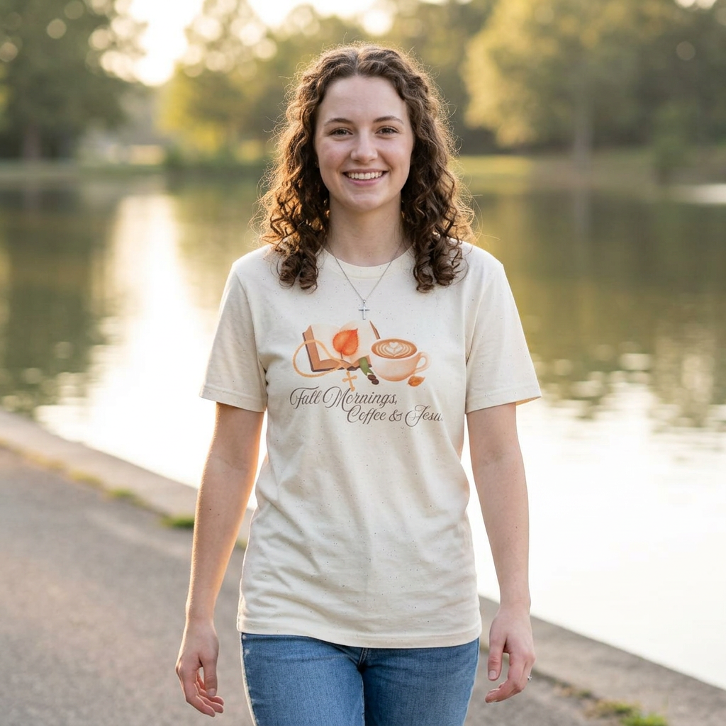 Fall Mornings Coffee T-Shirt