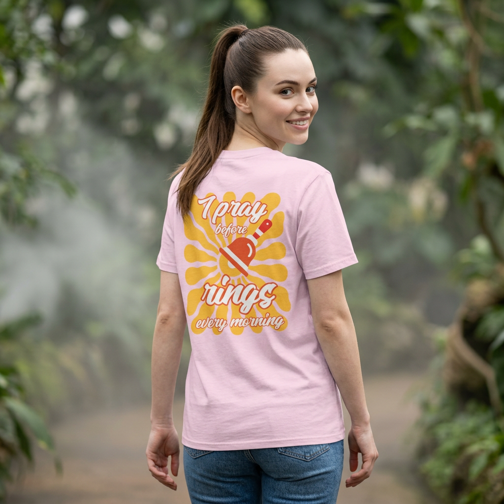 I pray before the bell rings every morning T-Shirt