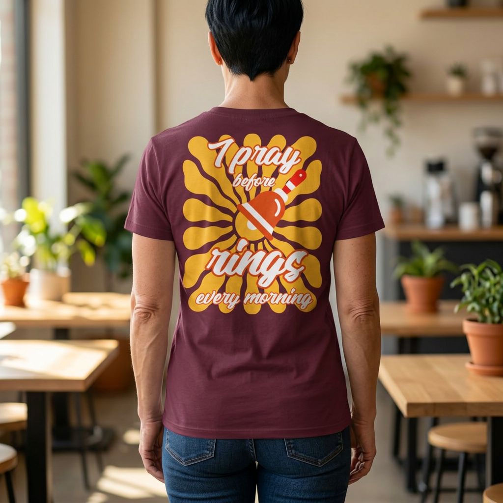 I pray before the bell rings every morning T-Shirt