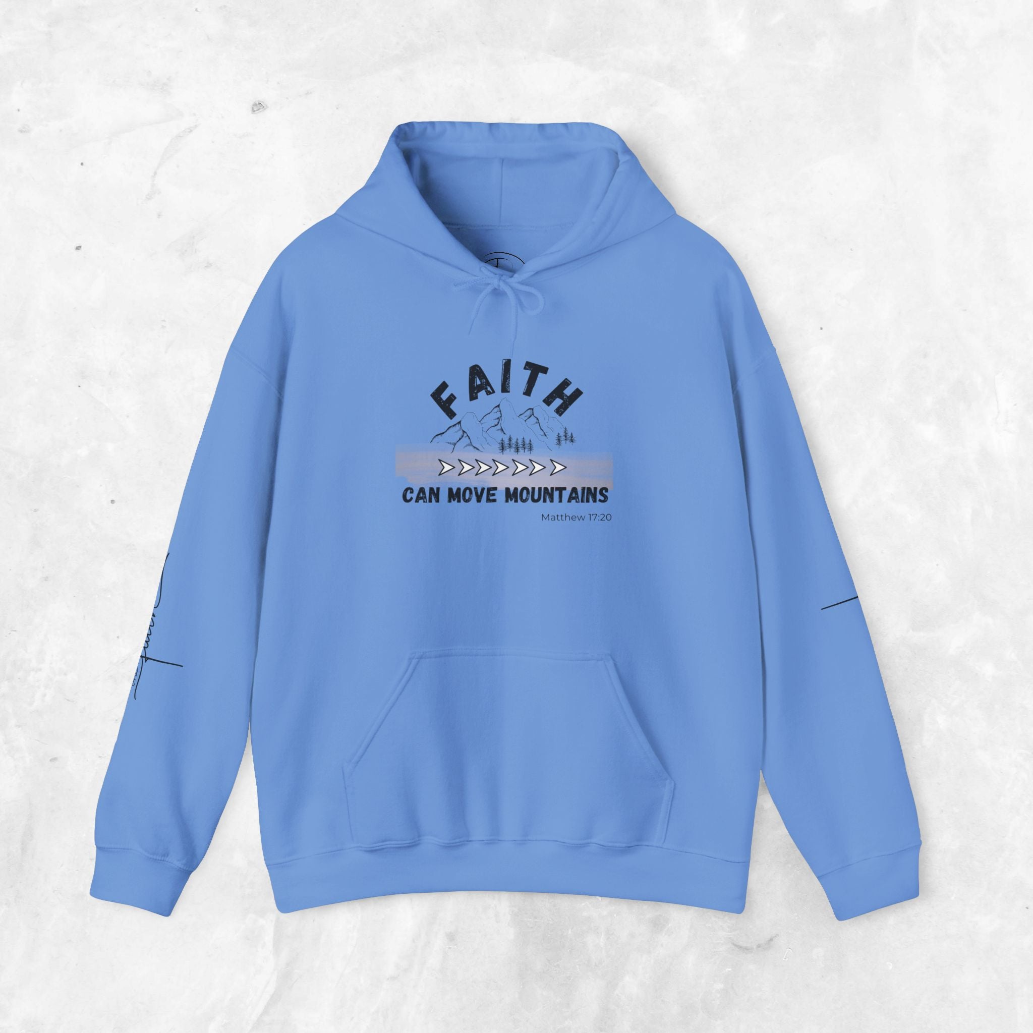 Faith Can Move Mountains Hoodie