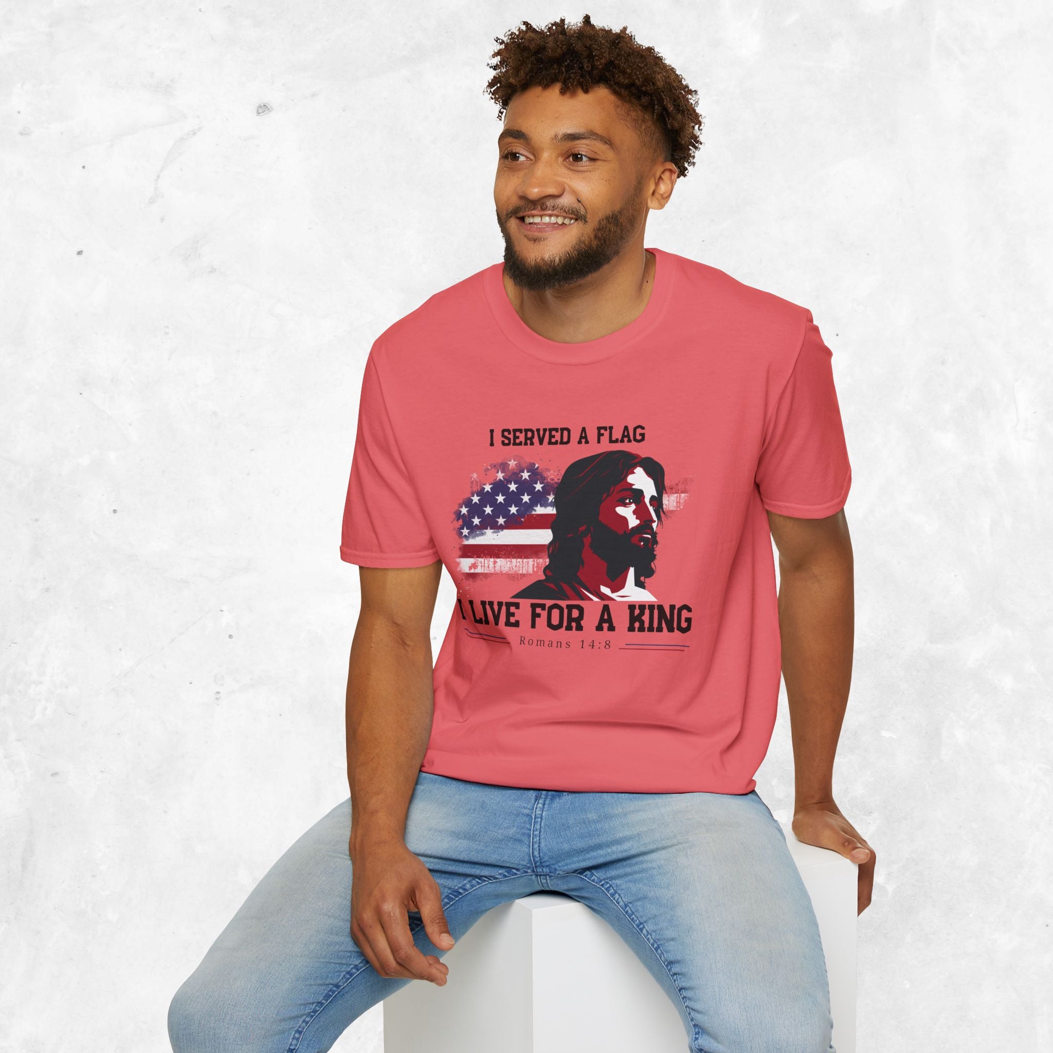 I Served a Flag, I Live for a King T-Shirt
