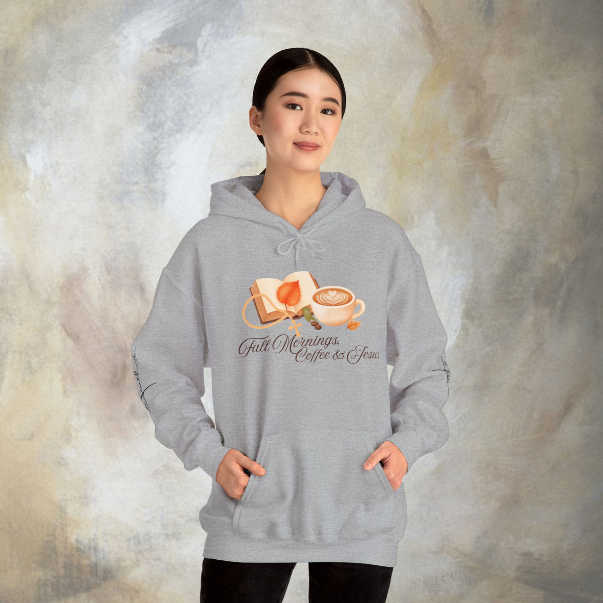 Fall Mornings: Coffee & Jesus Hoodie