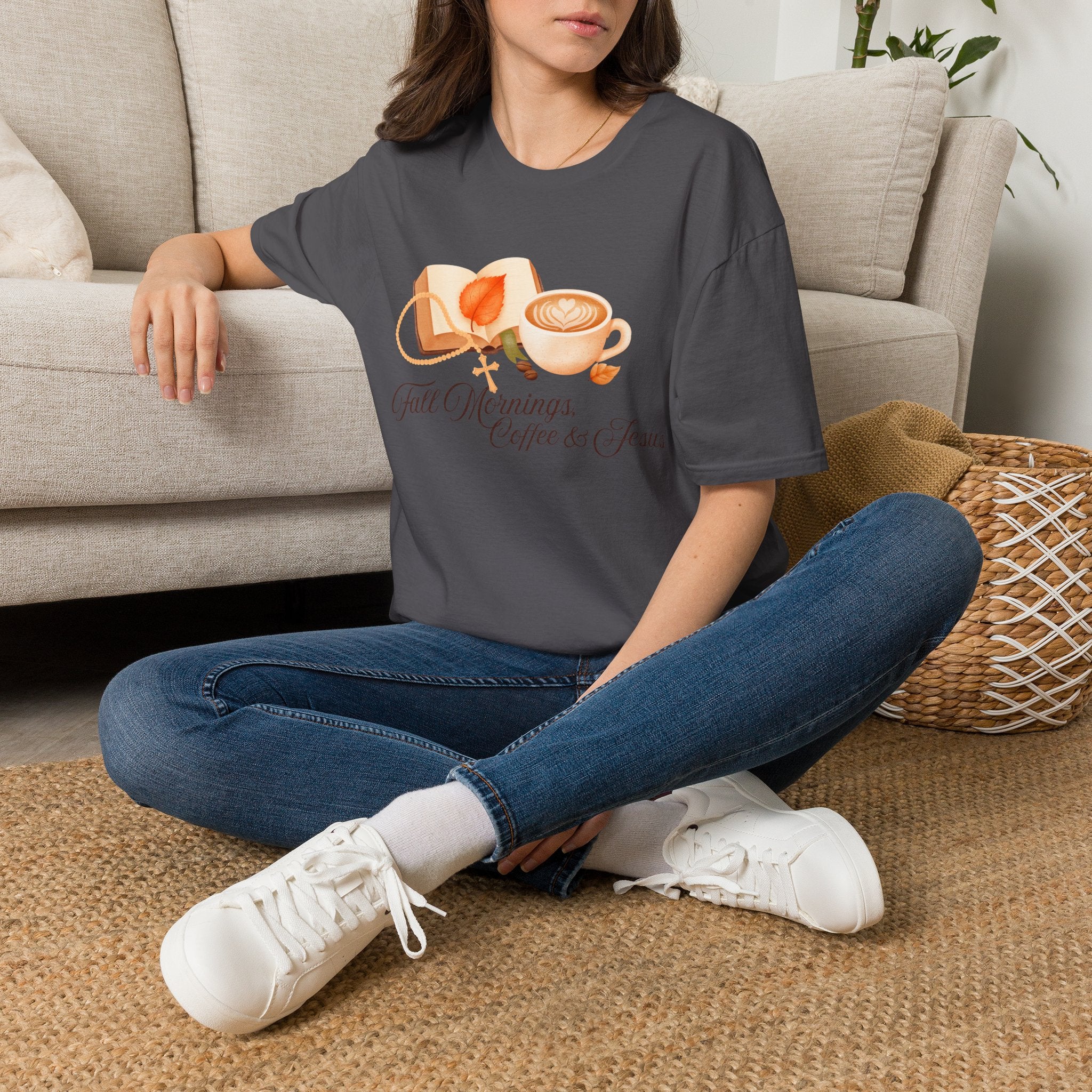 Fall Mornings Coffee T-Shirt