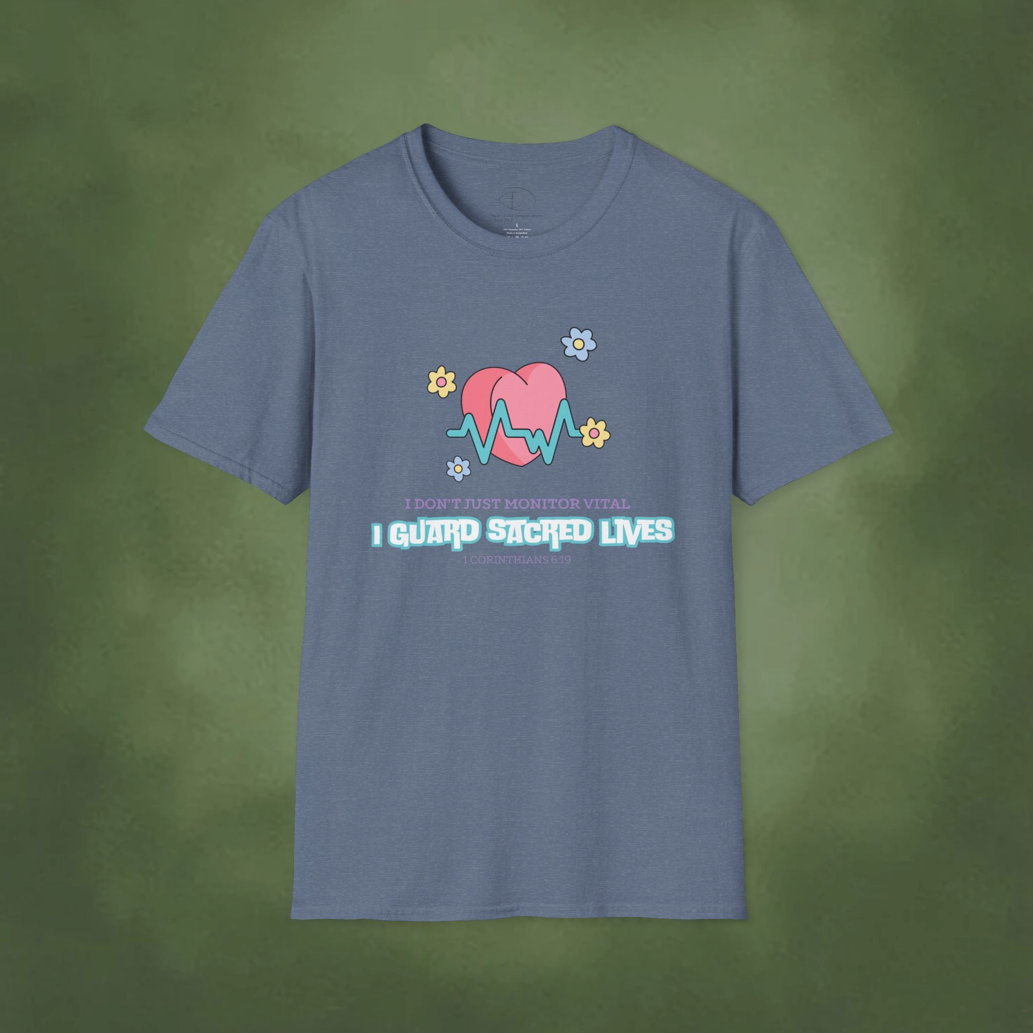 I guard sacred lives - Corinthians 6:19 T-shirt