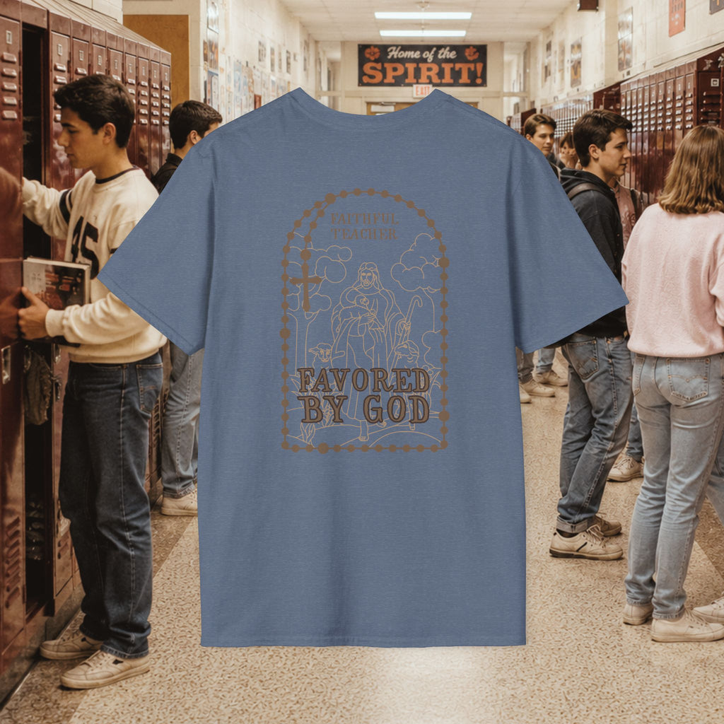 Faith Within T-Shirt — Inspirational Christian Script Tee