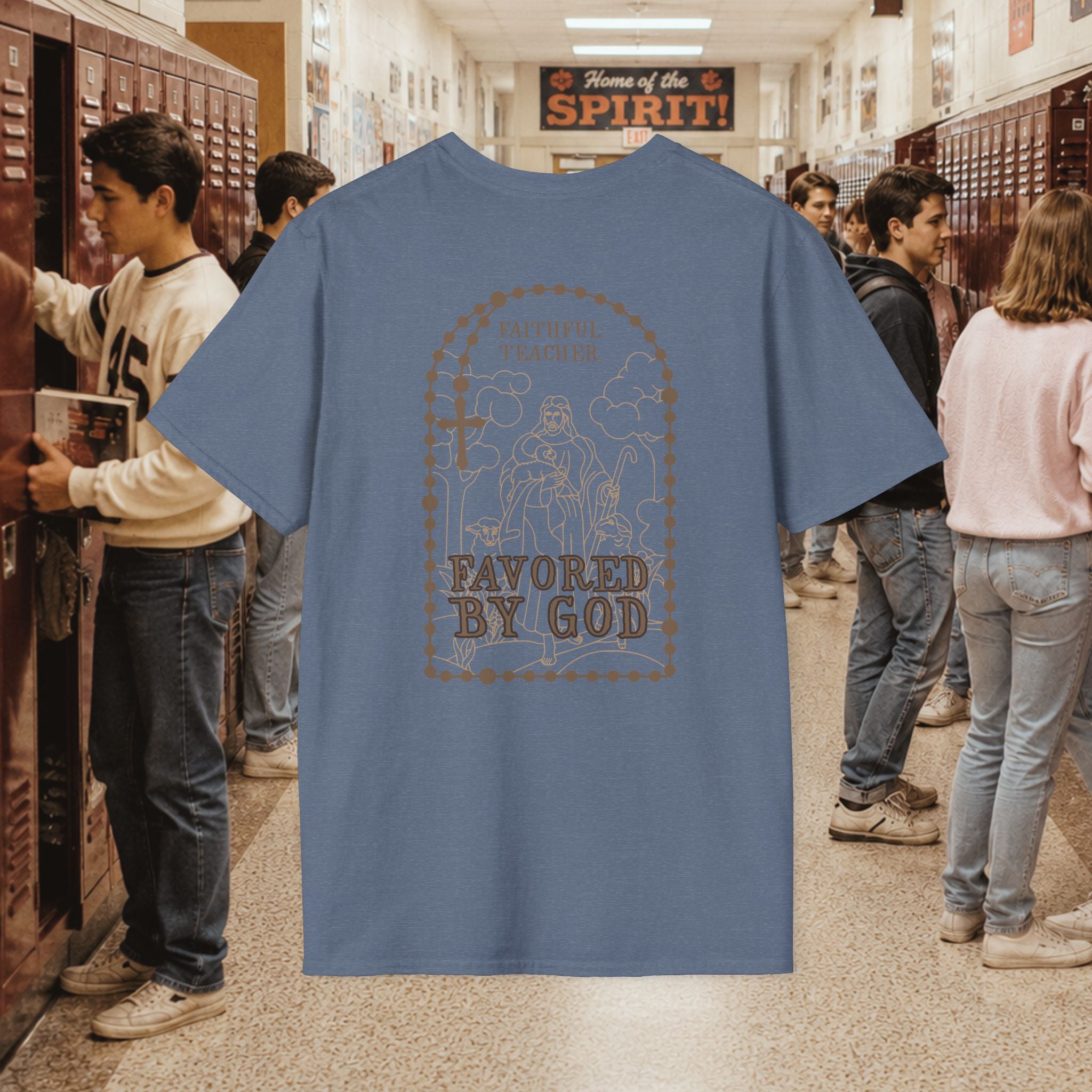 Faith Within T-Shirt — Inspirational Christian Script Tee