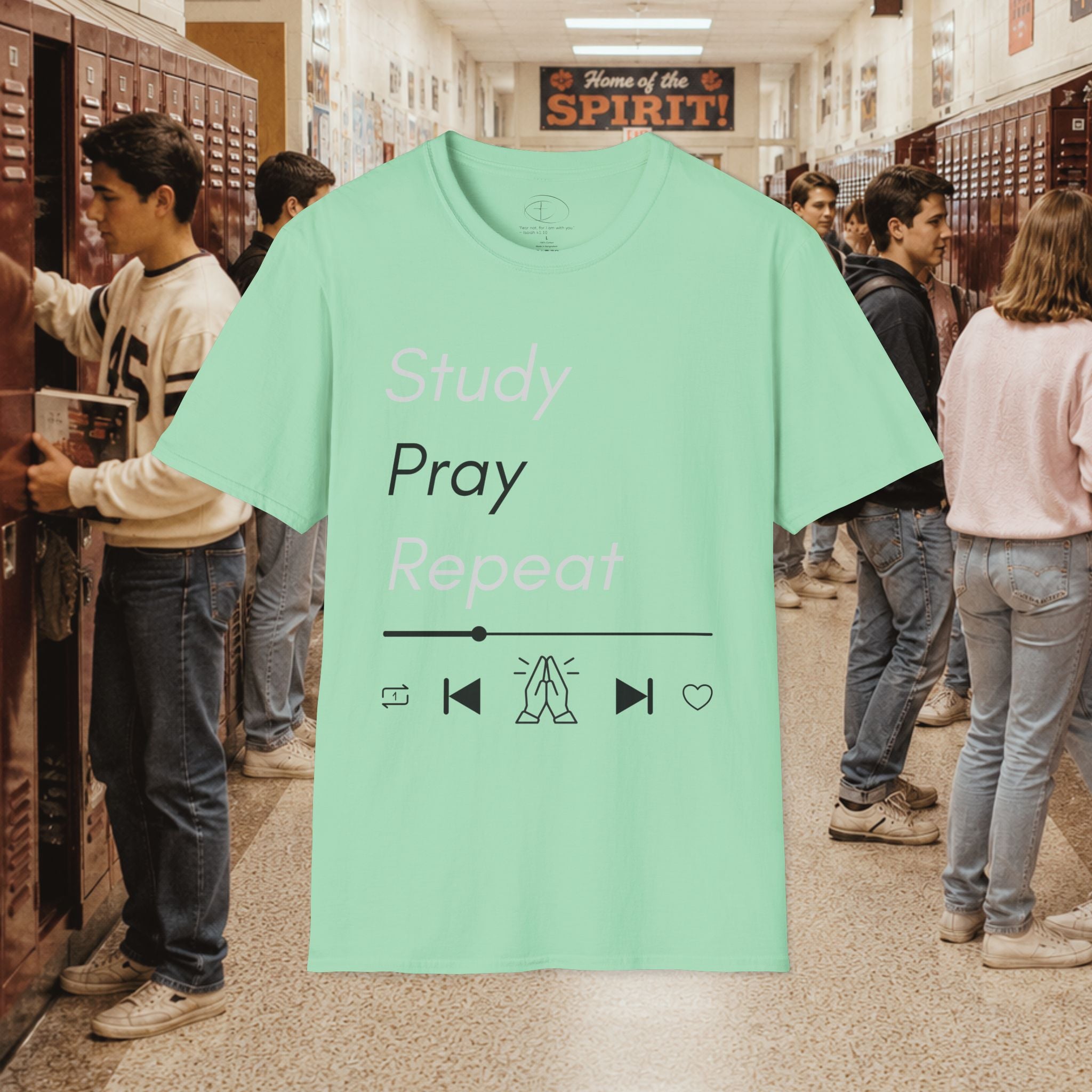 Study Pray Repeat T-Shirt