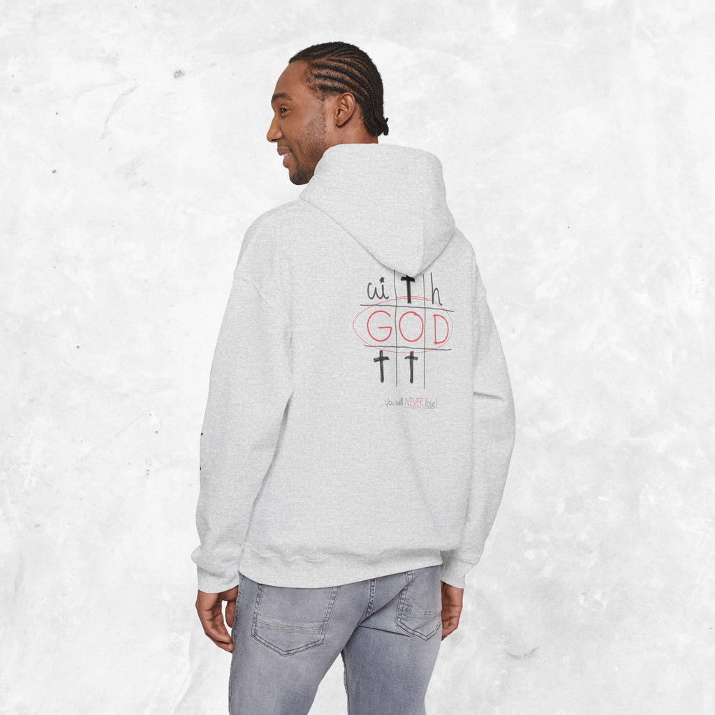 With God you will never lose hoodie