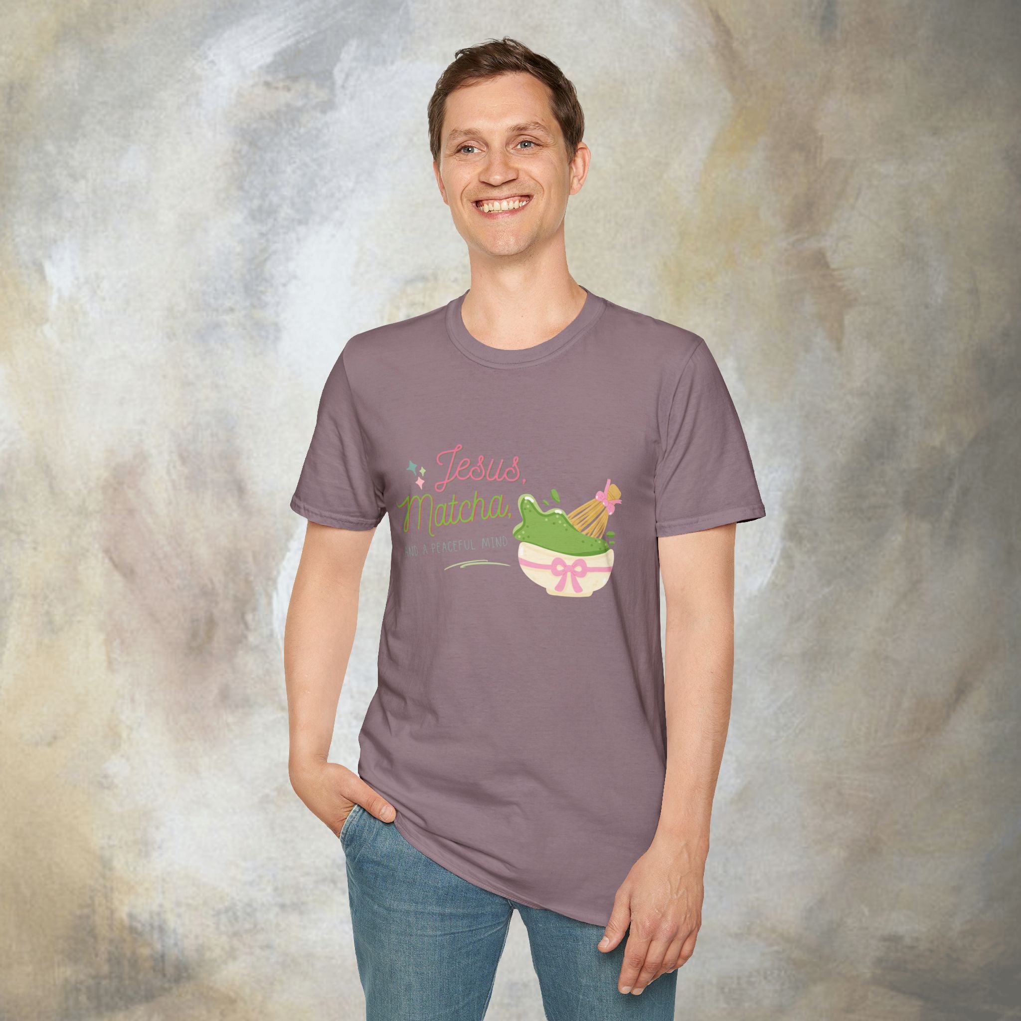 Jesus, Matcha and a peaceful mind T-shirt