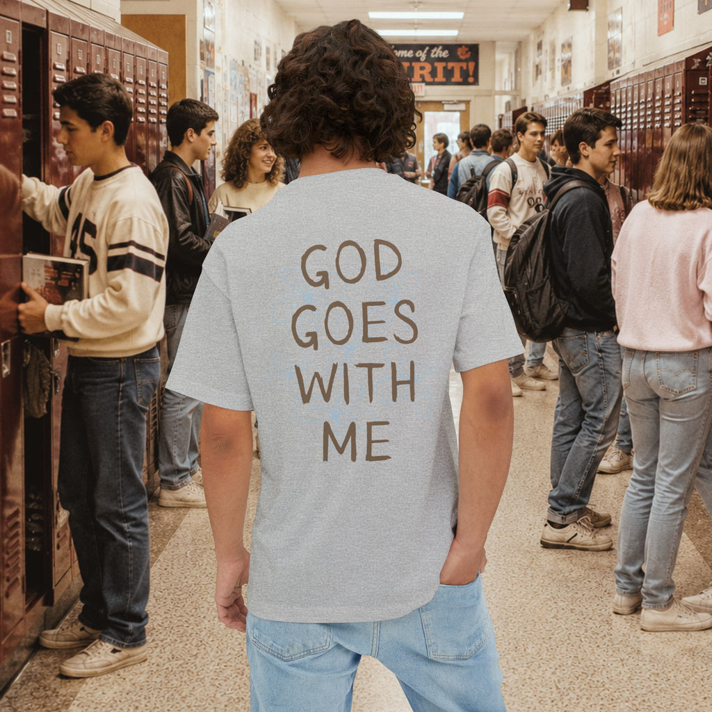 God Goes With Me Oversize T-Shirt