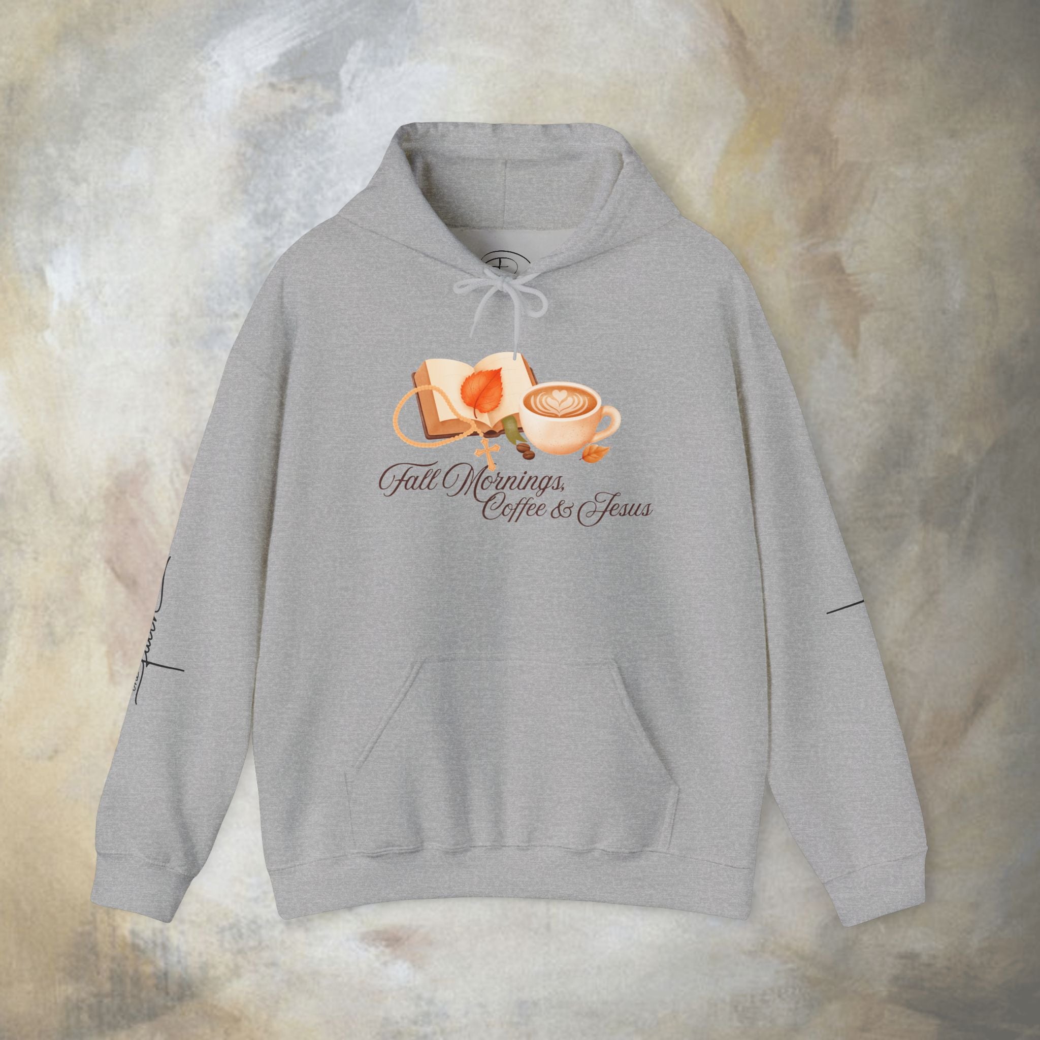 Fall Mornings: Coffee & Jesus Hoodie