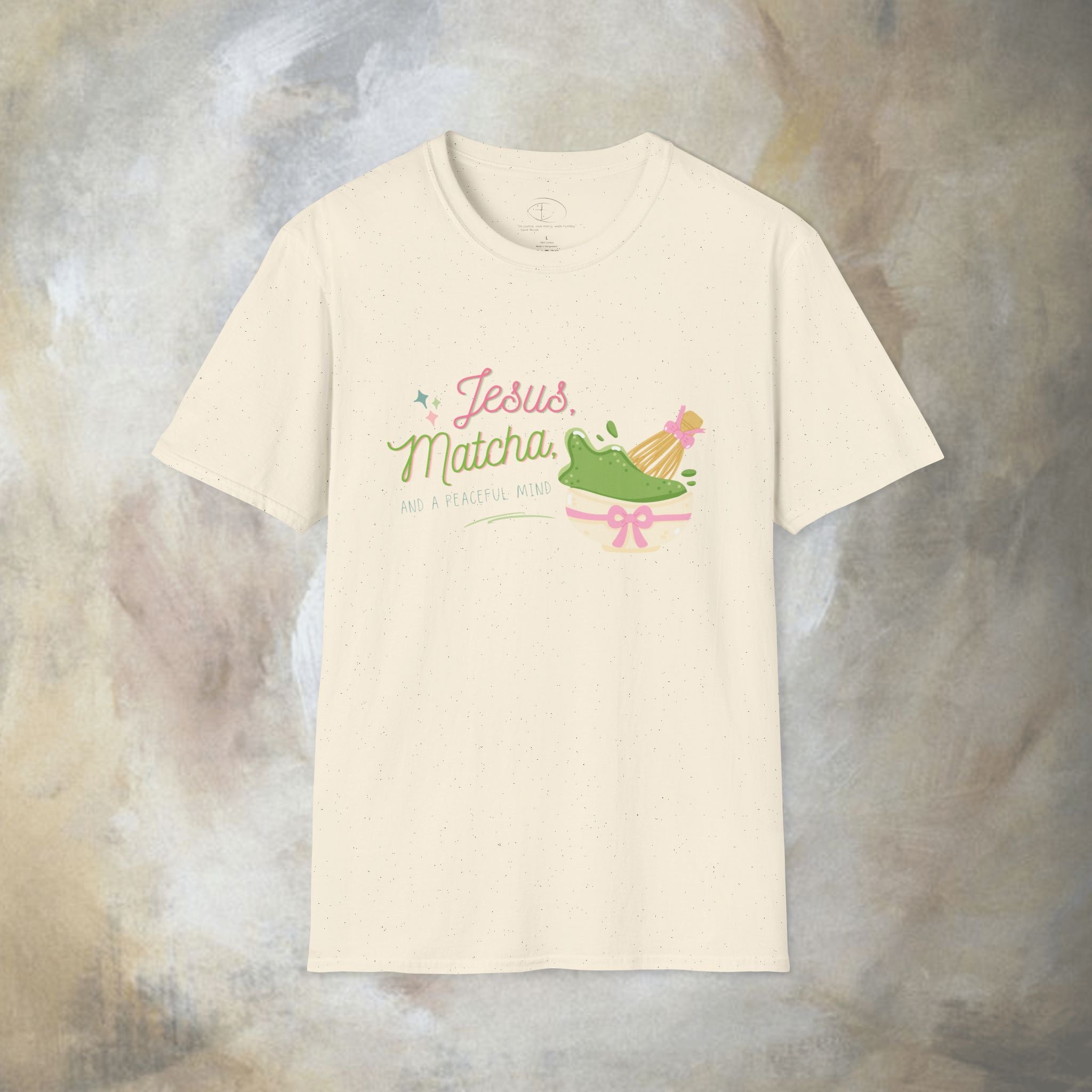 Jesus, Matcha and a peaceful mind T-shirt