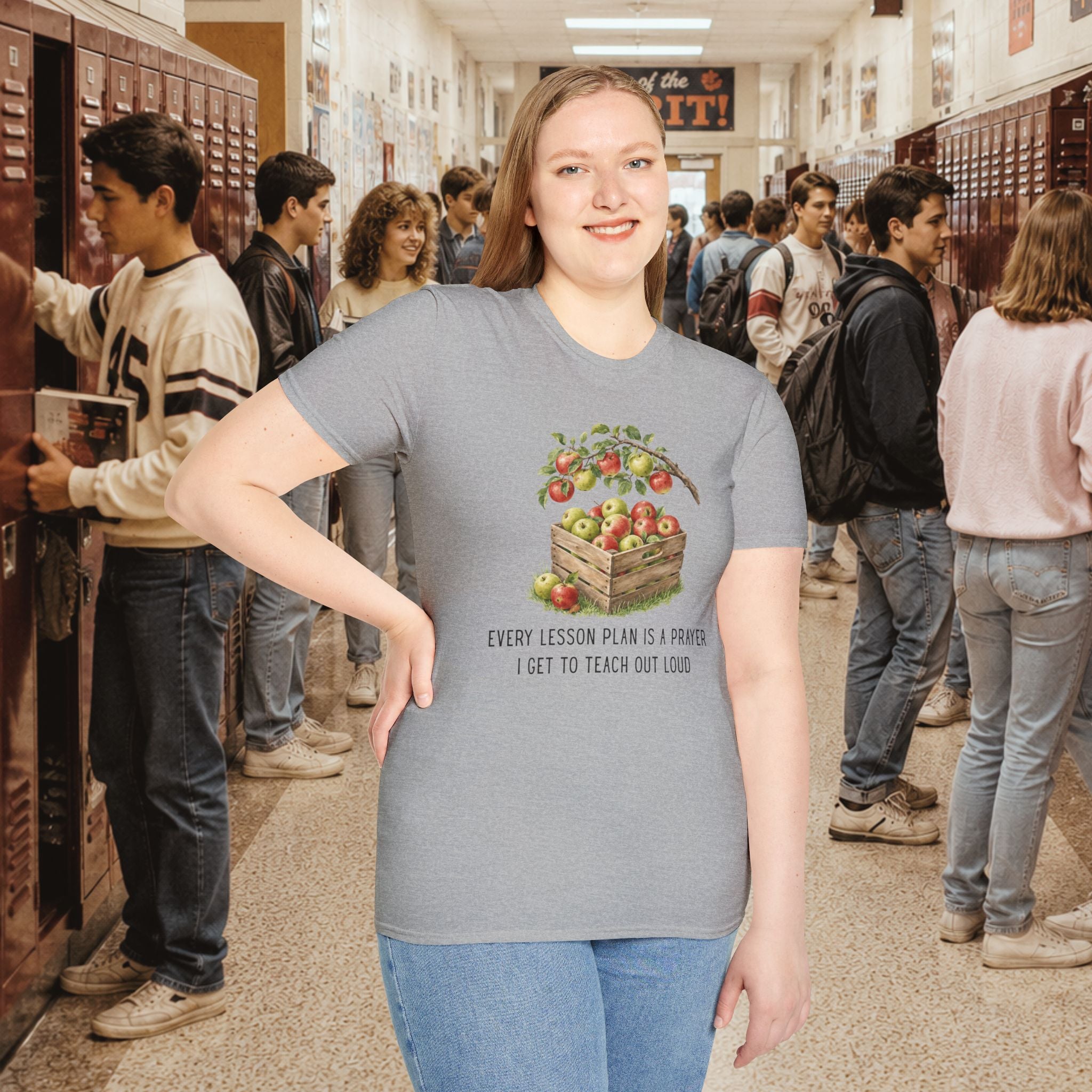 Every Lesson Plan Is a Prayer I Get to Teach Out Loud T-Shirt