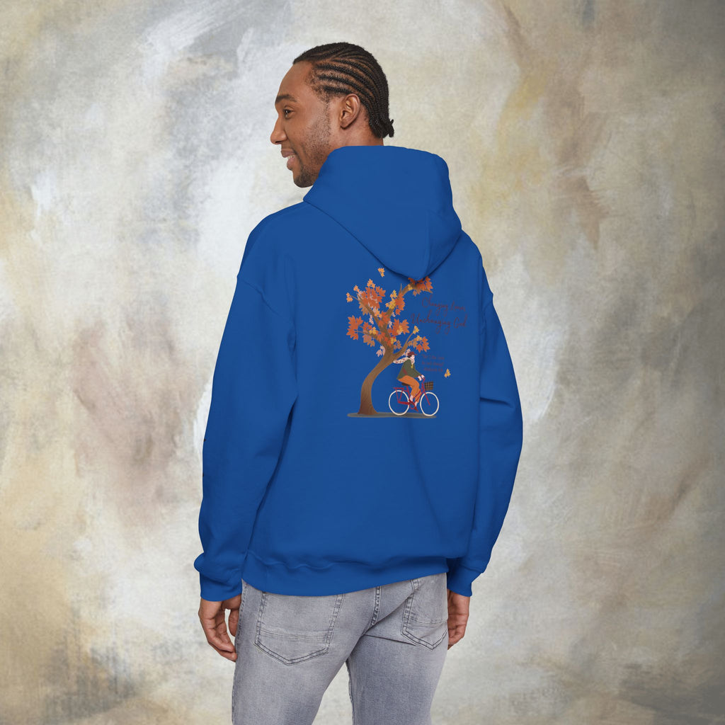 Changing Leaves, Unchanging God Hoodie