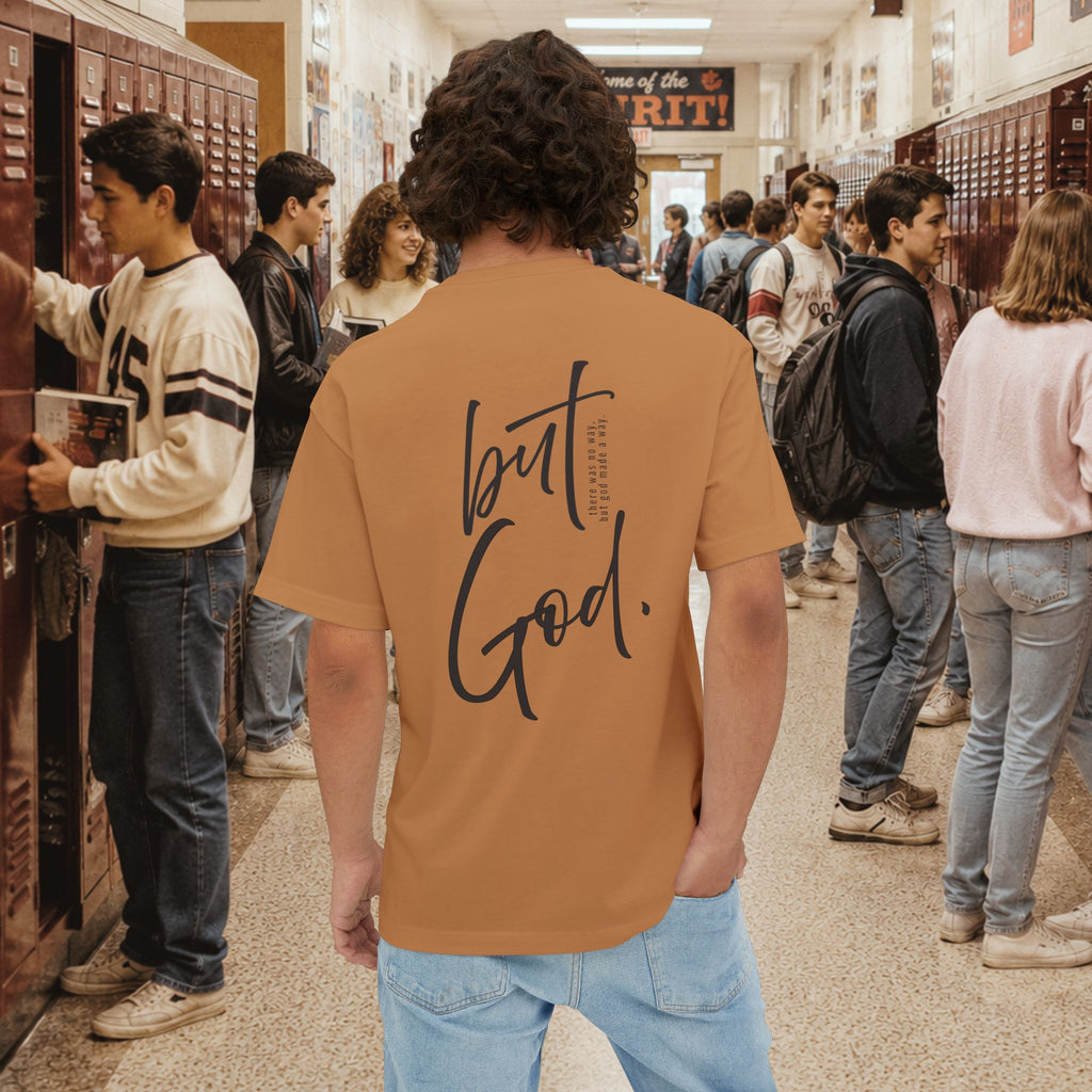 There Was No Way, But God Made a Way Oversized Boxy T-Shirt