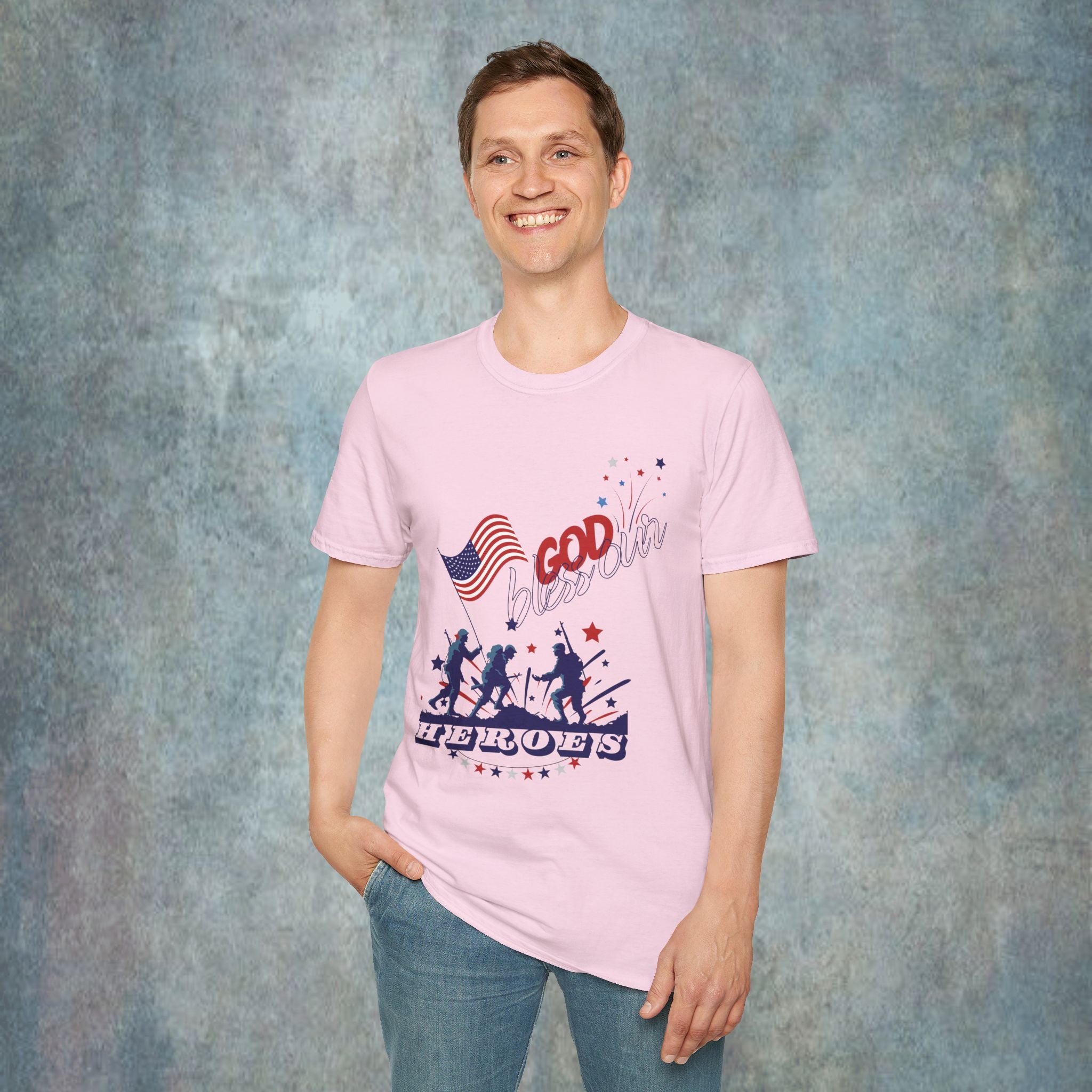 God Bless our heroes T-Shirt