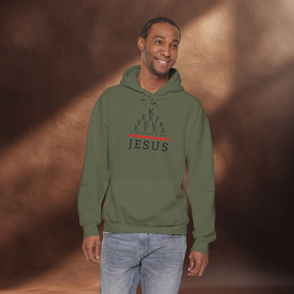 Keep Your Eyes On Jesus Hoodie