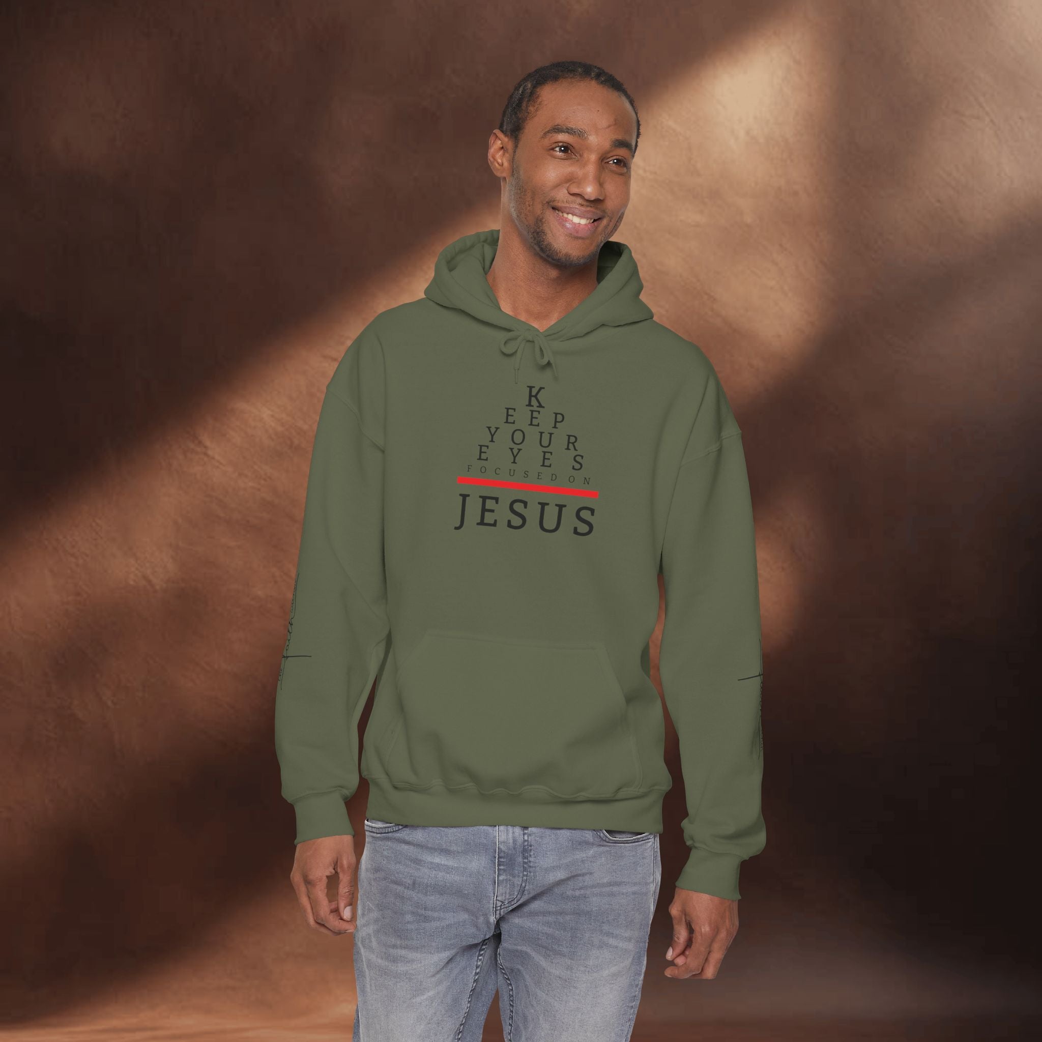 Keep Your Eyes On Jesus Hoodie
