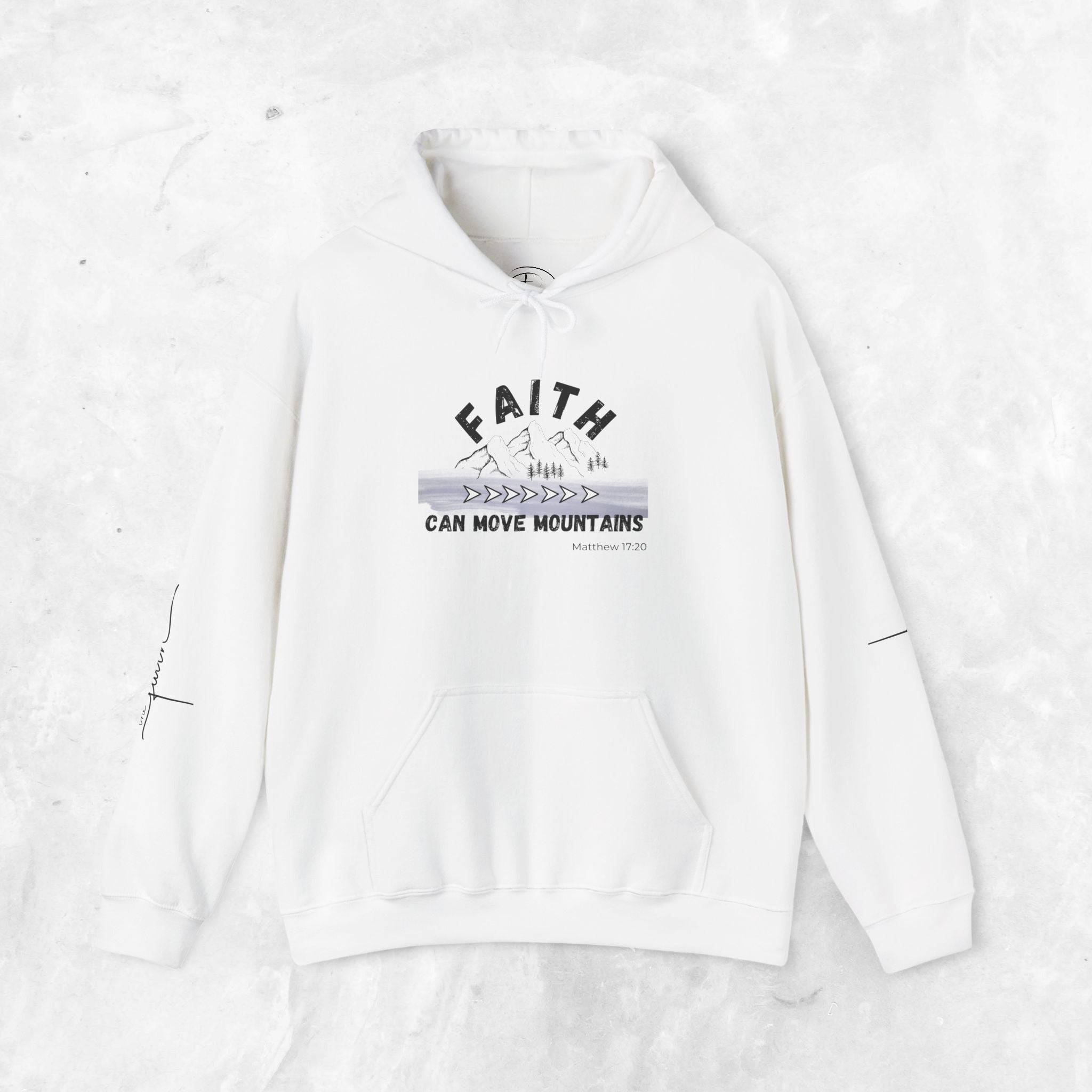 Faith Can Move Mountains Hoodie