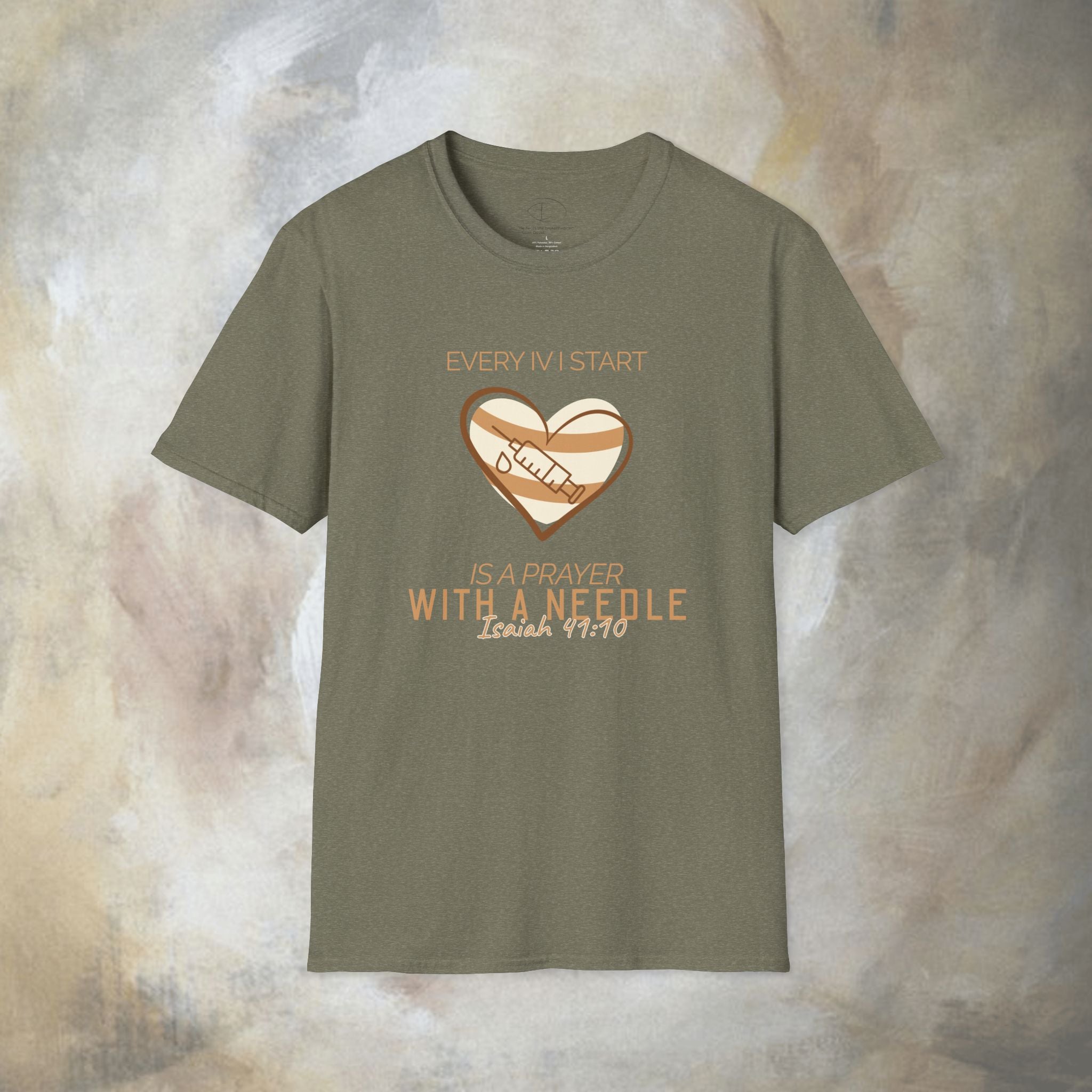 The prayer with a needle T-shirt